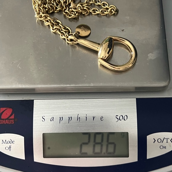 Gucci 18Kt Yellow Gold Horse-bit Necklace - Picture 5 of 16